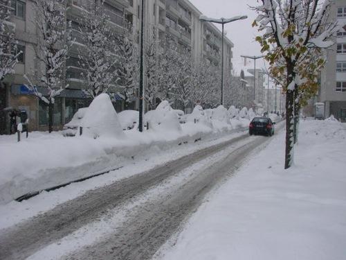 50 cm de neige à Annecy !