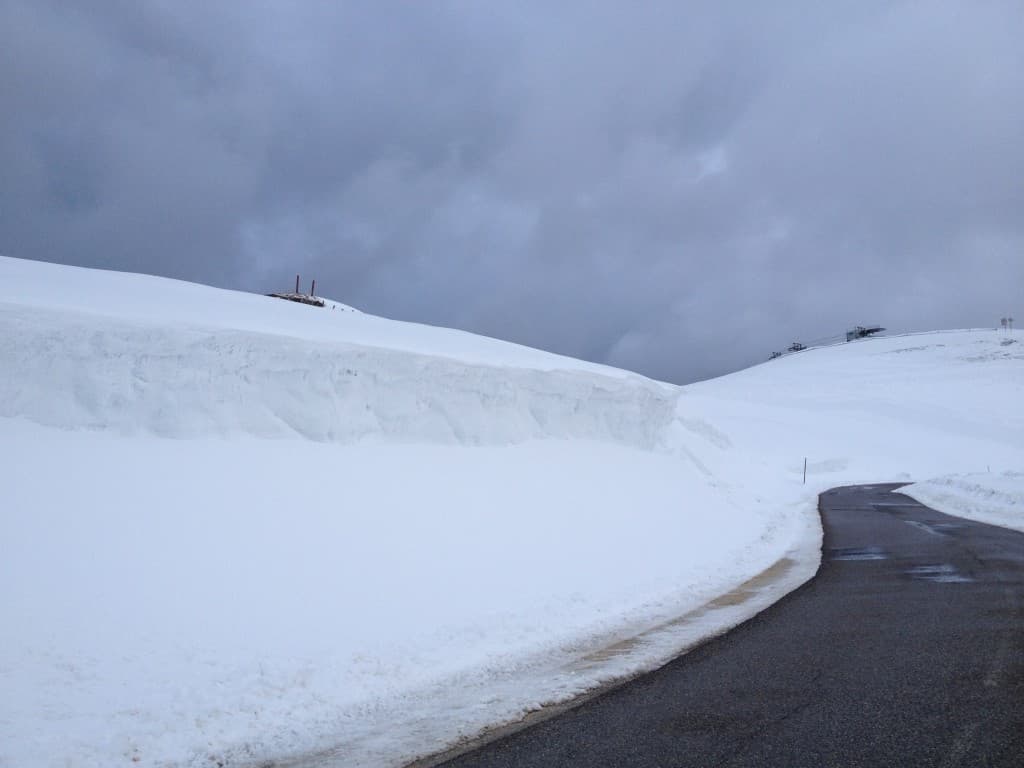 Encore plus de 2 m de neige au Semnoz ! 