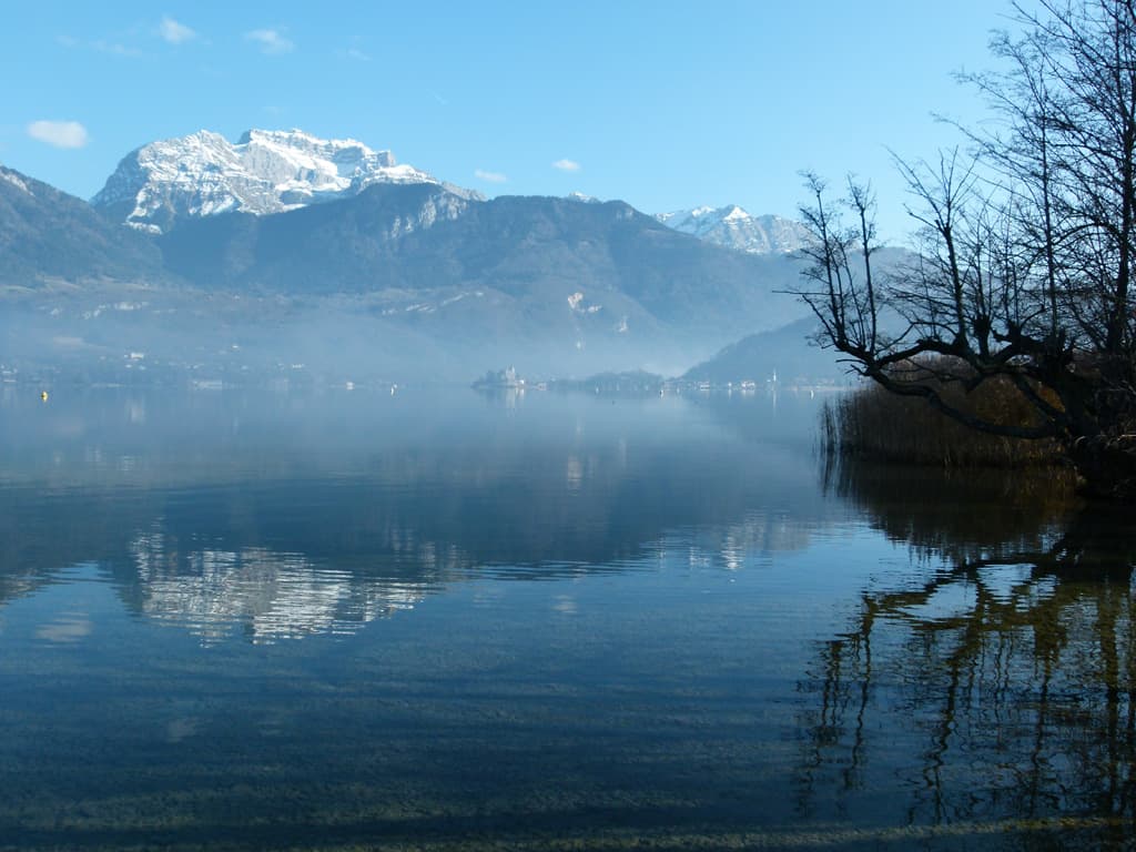 Lac et montagne
