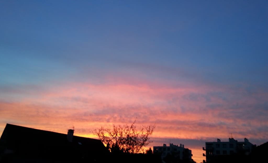 coucher de soleil 