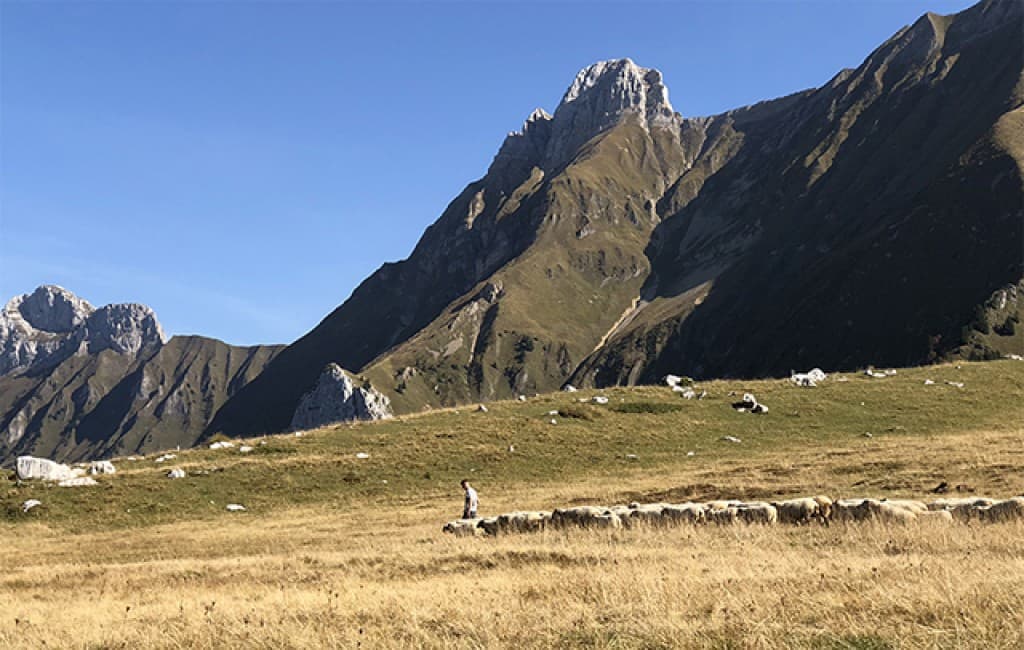 Automne sec dans les Aravis