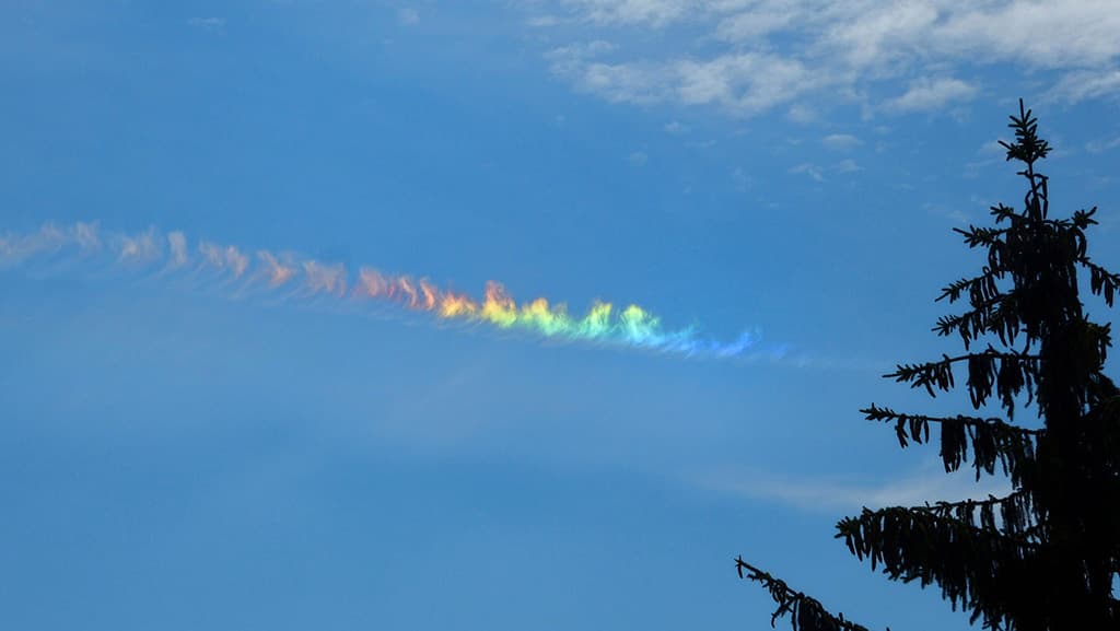 nuage iridescent