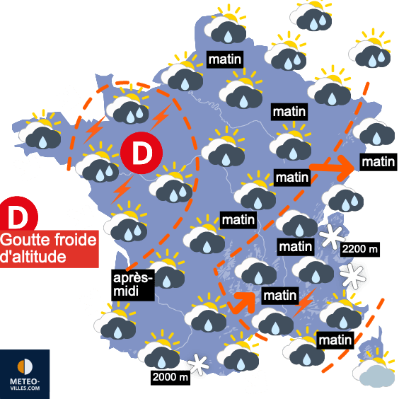 Temps estival en fin de semaine !