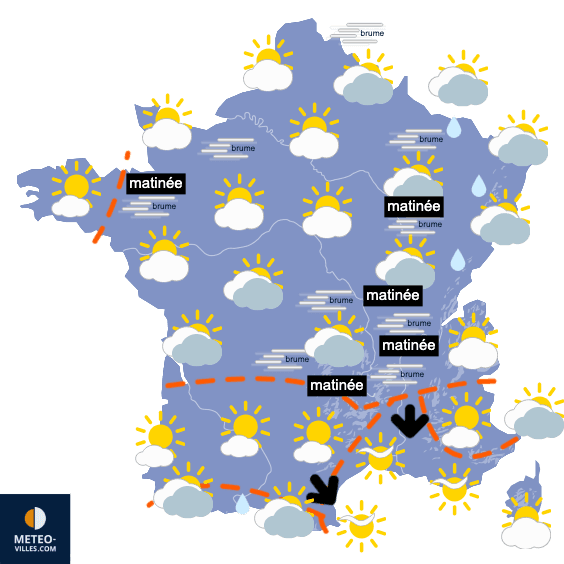 Les risques d'un week-end très perturbé