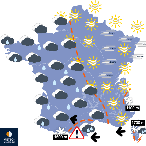 Le risque de coup de froid reste scruté pour fin janvier