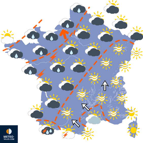 Un peu de pluie en vue, mais pas la fin de la sécheresse