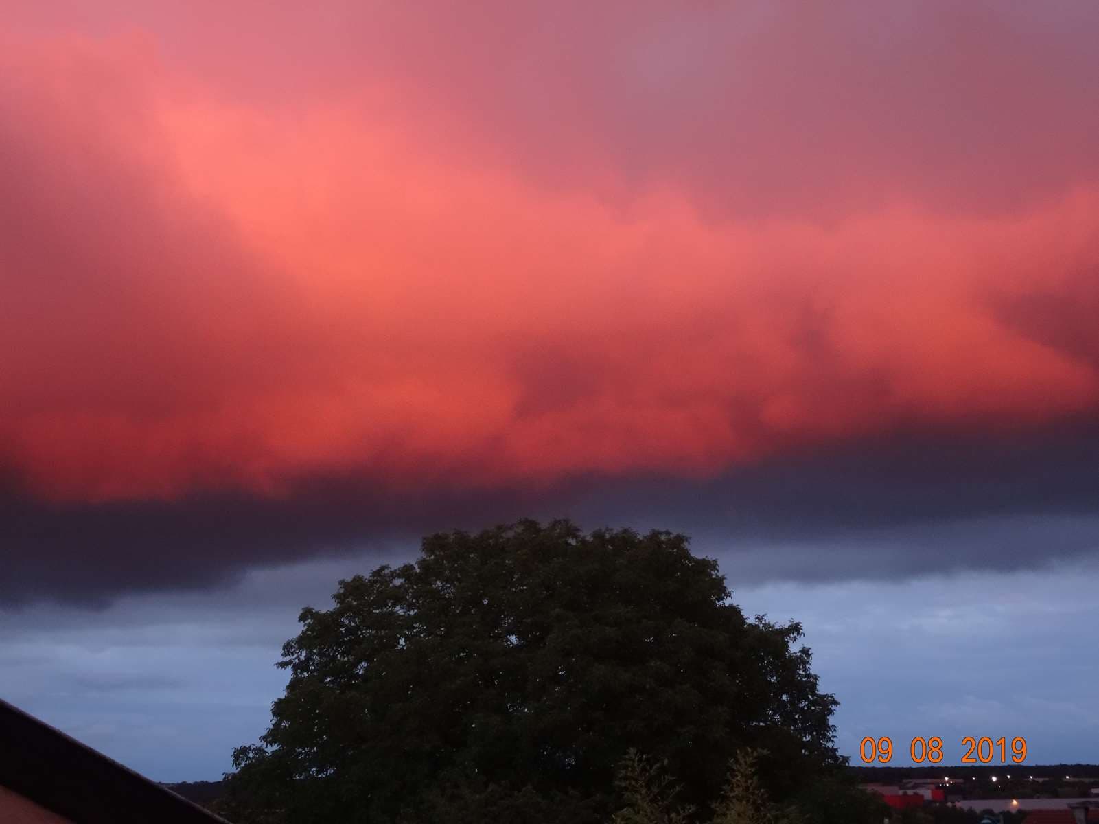ciel rouge