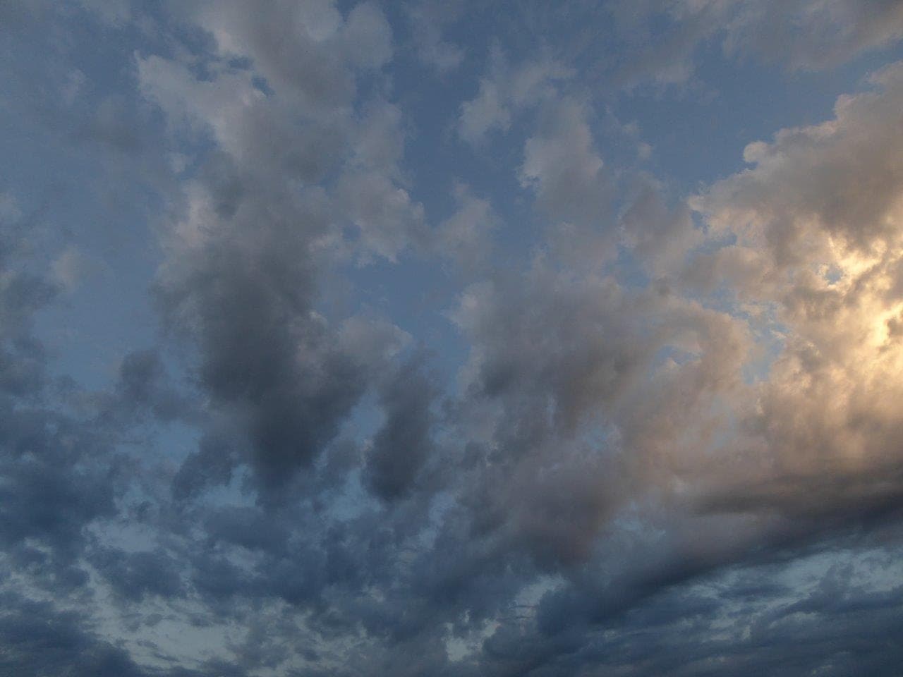 Un ciel comme je les aime...