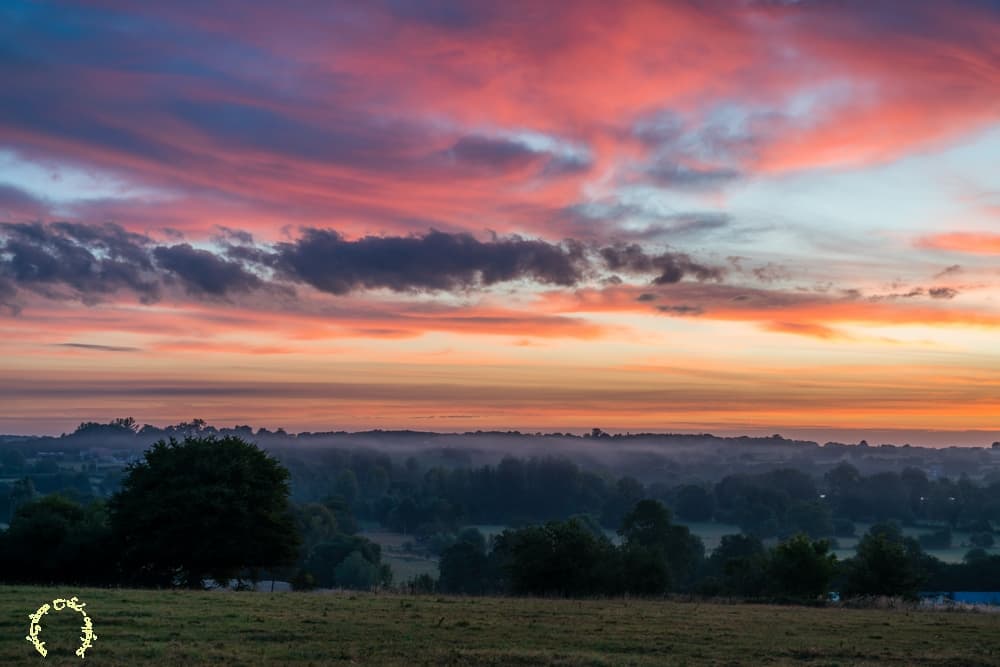 Couleurs et légère brume