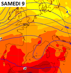Image d'illustration pour Plein été et grosse chaleur près de la Méditerranée