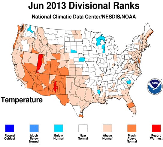 Image d'illustration pour Bilan de juin 2013 aux Etats Unis