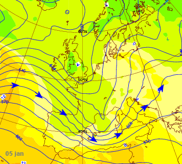 Image d'illustration pour Coups de vent, pluie et douceur début 2014
