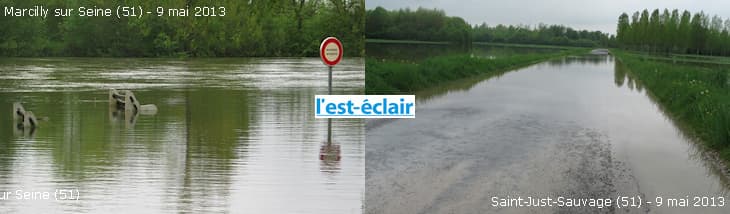 Image d'illustration pour La Seine toujours en crue dans l'Aube
