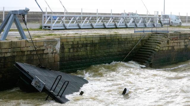 Image d'illustration pour Dépression Ruth - vents forts - graves inondations en Bretagne