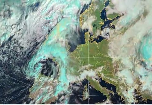 Image d'illustration pour Animation satellite d'octobre 2013 en Europe