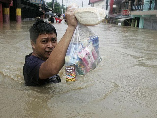 Image d'illustration pour Inondations majeures à Manille (Philippines)