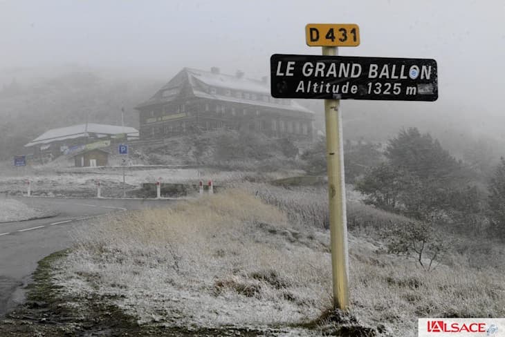 Image d'illustration pour Premières neiges sur les Vosges et le Jura