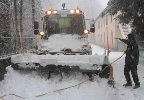 Image d'illustration pour Forte pluie et neige en Corse