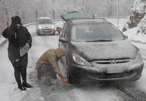 Image d'illustration pour Forte pluie et neige en Corse
