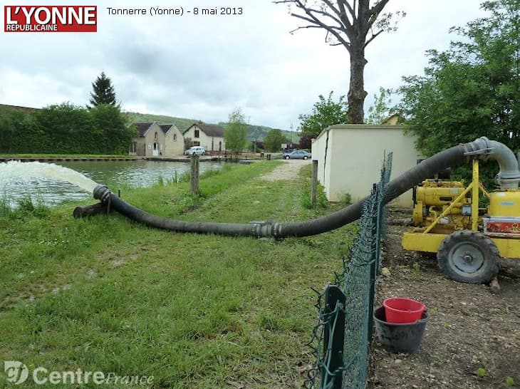 Image d'illustration pour Crue de la Seine à Troyes : Dernier tronçon en vigilance orange