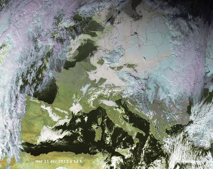 Image d'illustration pour Nuages bas sur l'Europe de l'Est