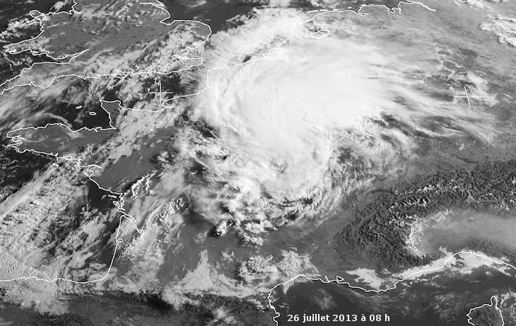 Image d'illustration pour Orages du Sud-Ouest au Nord-Est (vigilance)