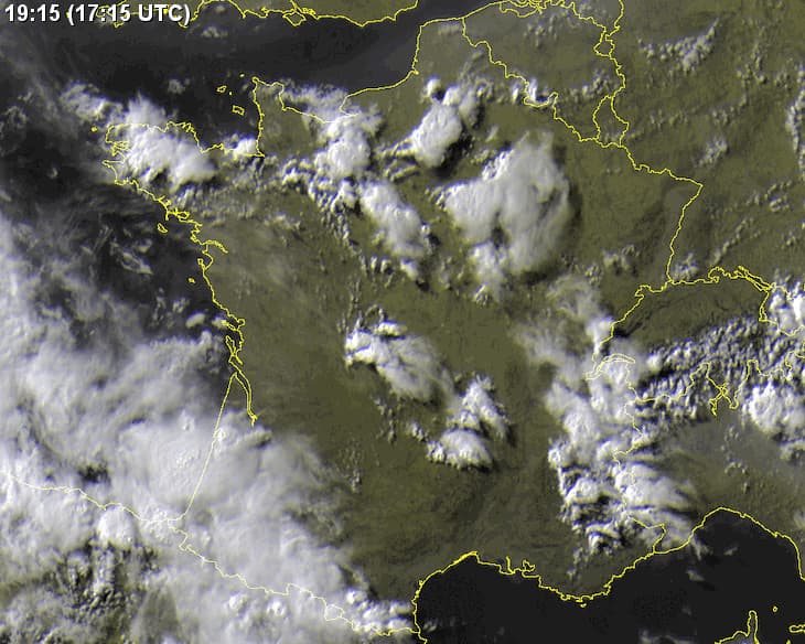 Image d'illustration pour Orages localement forts (Aquitaine - Bretagne - Ile de France)