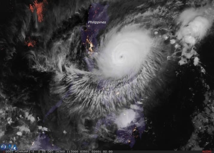 Image d'illustration pour Nock-Ten aux Philippines - Pire cyclone de Noël de l'histoire