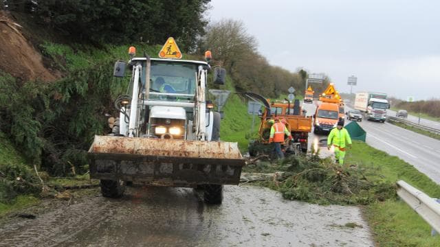 Image d'illustration pour Dépression Ulla - tempête et inondations en Bretagne