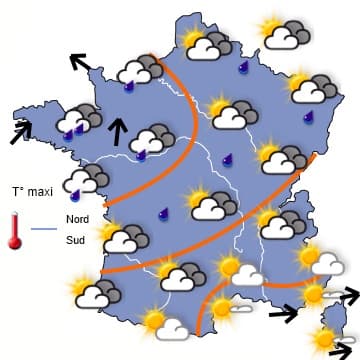 Amélioration généralisée pour dimanche 