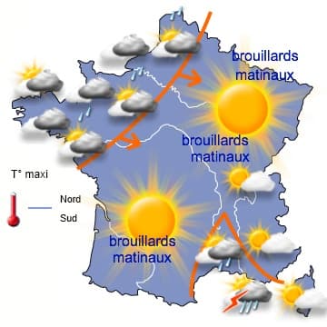 Menace de coup de tabac sur une grande moitié Nord 