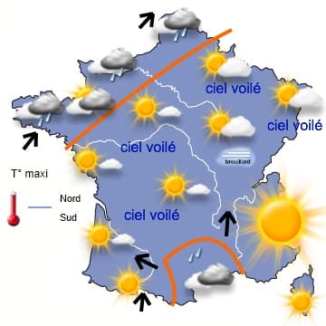 Très net changement de temps à partir de jeudi