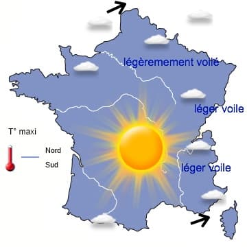 Fin de la période de beau temps