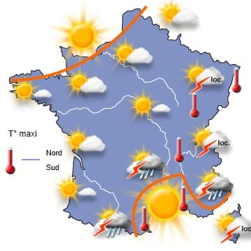 Le week-end sera un peu plus mitigé