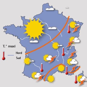 Beaucoup de soleil, notamment au nord