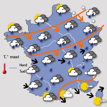 Plus frais avant un weekend très agité dans le Sud 