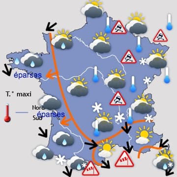 Très froid et très sec jusqu'à la fin de la semaine 