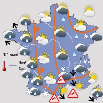Début d'un lent refroidissement