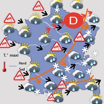 Pas d'accalmie durable avant au moins une semaine 