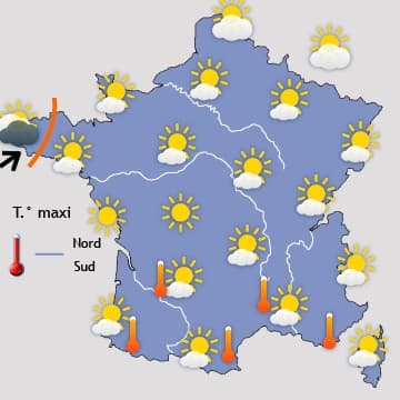 Fortes chaleurs persistantes en vue, mais pas partout 