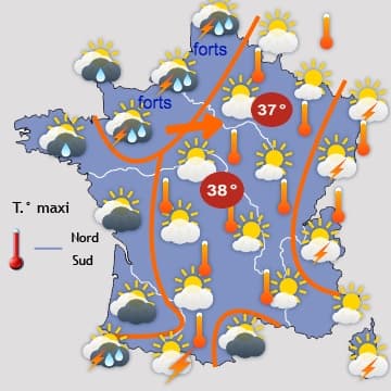 Fin progressive de la vague de chaleur