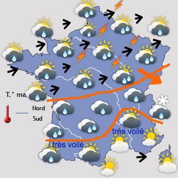 Plus stable entre mardi et mercredi