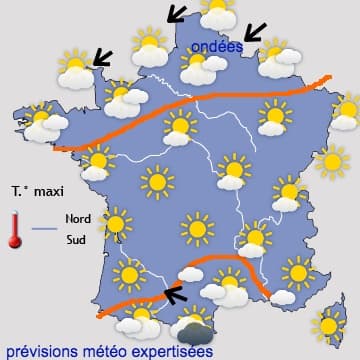 La fraîcheur et les averses reviennent à partir de mardi 
