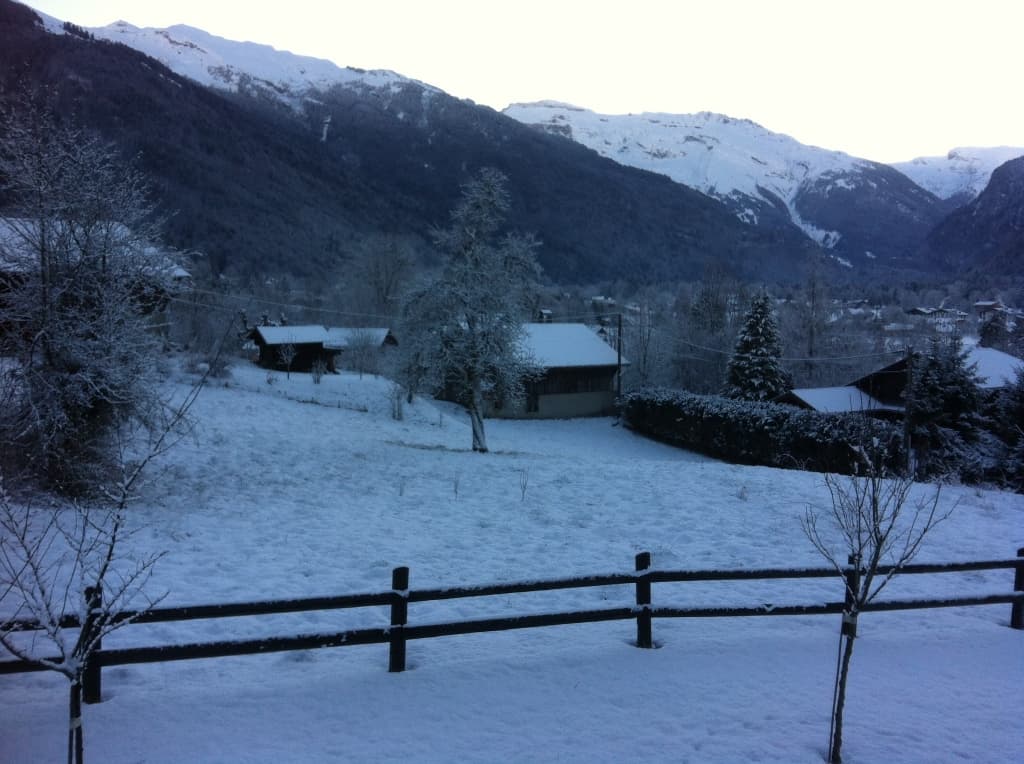 Neige à Samoens