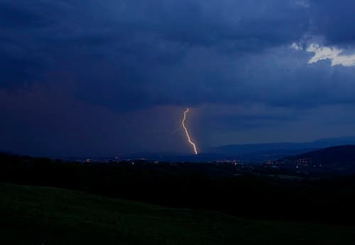 Orage isolé