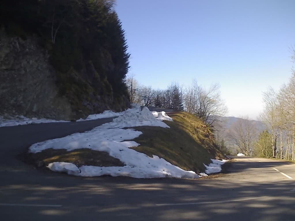 NEIGE d' AVRIL 2014 CHABLAIS