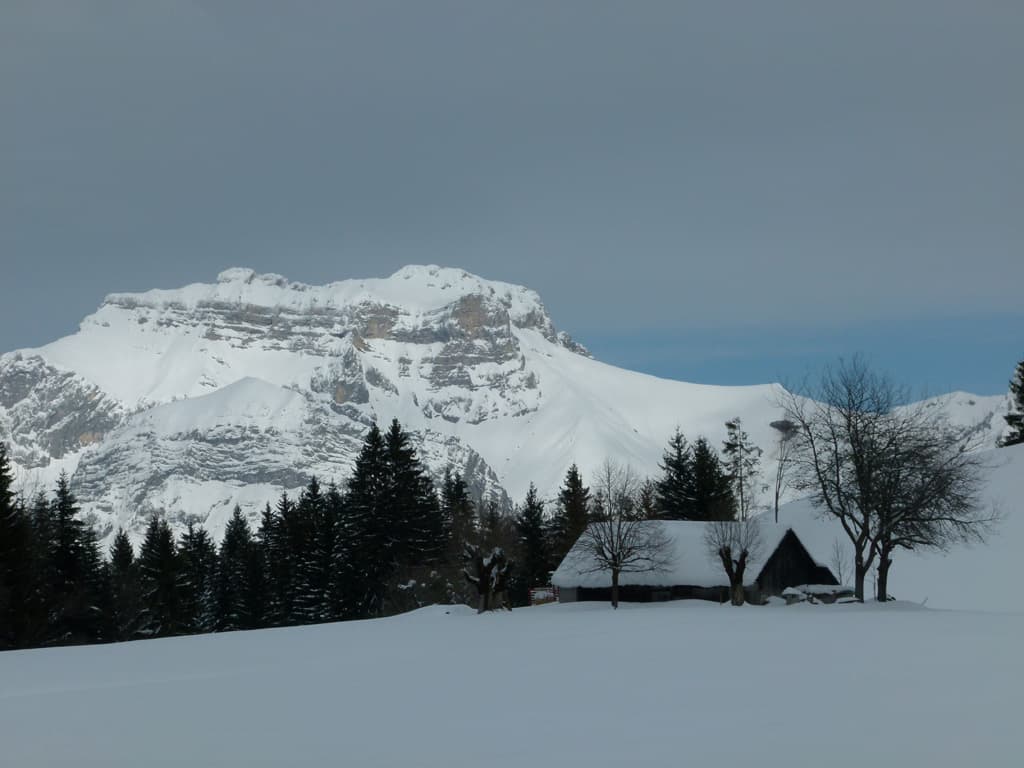 La Tournette depuis Entrevernes