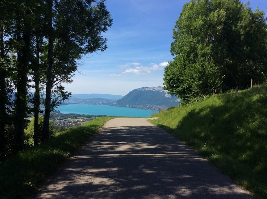 Sur les hauteurs du lac d'Annecy