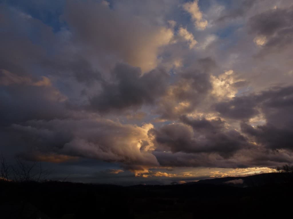Crépuscule en mouvement