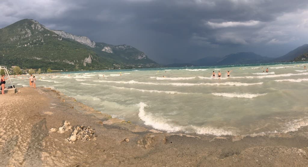 Plage d'Albigny